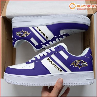 Baltimore Ravens NFL Air Low Top AF1 Sneakers Stylish Football Shoes for Men and Women - soulcals Baltimore Ravens NFL Air Low Top AF1 Sneakers Stylish Football Shoes for Men and Women - soulcals