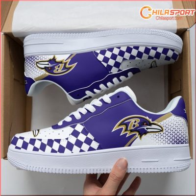 Baltimore Ravens NFL Air Low Top AF1 Sneakers Stylish Footwear for Men and Women Fan Gifts - soulcals Baltimore Ravens NFL Air Low Top AF1 Sneakers Stylish Footwear for Men and Women Fan Gifts - soulcals