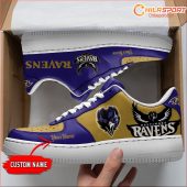 Baltimore Ravens NFL Air Low Top AF1 Sneakers Stylish Footwear for Men and Women - soulcals