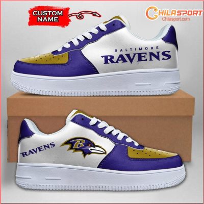 Baltimore Ravens NFL Air Low Top AF1 Sneakers Stylish Shoes for Men and Women - soulcals Baltimore Ravens NFL Air Low Top AF1 Sneakers Stylish Shoes for Men and Women - soulcals