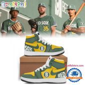 Boston Red Sox Green 2025 City Connect Air Jordan 1 Shoes