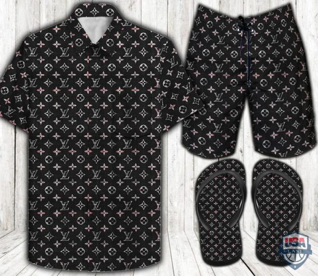 Louis Vuitton Combo Hawaiian Shirt And Short 27 - Hot Sale 2025