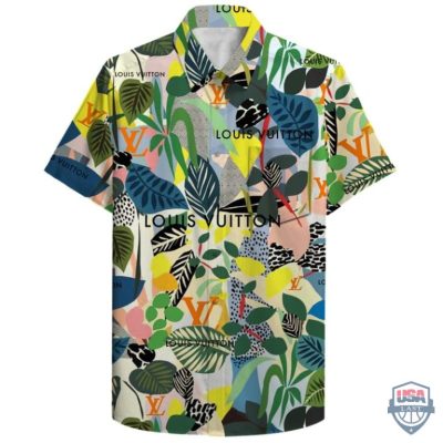 Louis Vuitton Combo Hawaiian Shirt And Short 32 - Hot Sale 2025