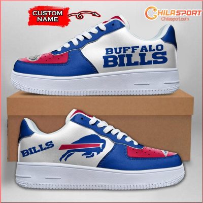 Buffalo Bills NFL Air Low Top AF1 Sneakers Stylish Trendy Comfort New Arrival - soulcals
