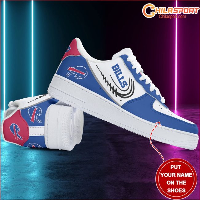 Buffalo Bills NFL Air Low Top AF1 Sneakers Stylish Trendy Fan Shoes - soulcals