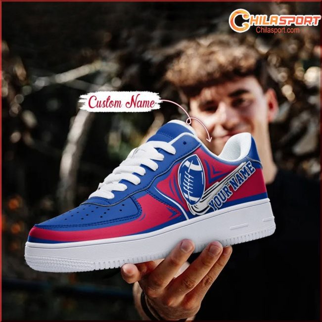 Buffalo Bills NFL Air Low Top AF1 Sneakers Stylish Trendy Gift Football Fans - soulcals
