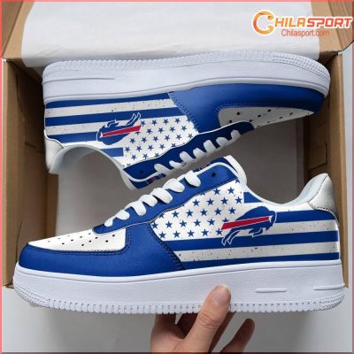 Buffalo Bills NFL Air Low Top AF1 Sneakers Stylish Trendy Gift Footwear - soulcals