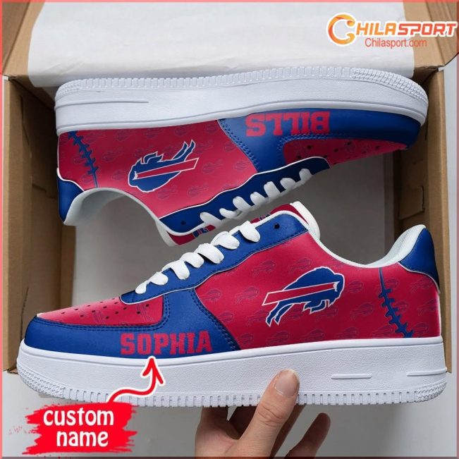 Buffalo Bills NFL Air Low Top AF1 Sneakers Stylish Trendy Shoes - soulcals