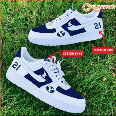 BYU Cougars NCAA Sneakers Stylish Air Low Top AF1 Shoes Perfect Gift For Him And Her - soulcals