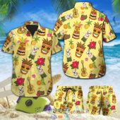 Camimzol Th160622 08xxxbulldog Tropical Tiki Pineapple Hawaiian Shirt And Shorts3.jpg - demo10