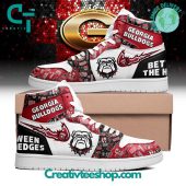 Georgia Bulldogs Between The Hedges Air Jordan 1 Sneaker - soulcals.com