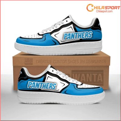 Carolina Panthers Air Low Top AF1 Sneakers - Stylish Trendy Fan Shoes - soulcals