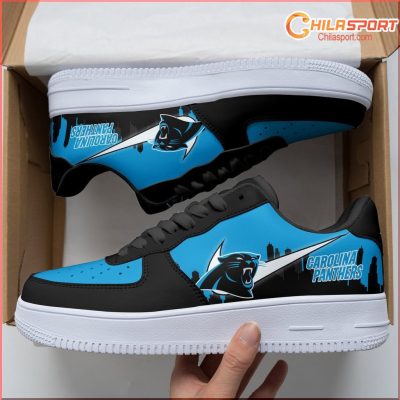 Carolina Panthers NFL Air Low Top AF1 Sneakers - Stylish Trendy Fan Gear - soulcals