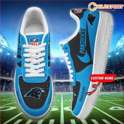 Carolina Panthers Personalized AF1 Shoes Fan Gift Style - soulcals Carolina Panthers Personalized AF1 Shoes Fan Gift Style - soulcals