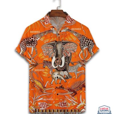 Hermes Hawaiian Shirt Beach Short 02 - Hot Sale 2025