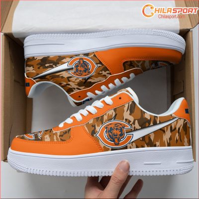 Chicago Bears Air Force 1 Sneakers Sports Fan Gear - soulcals