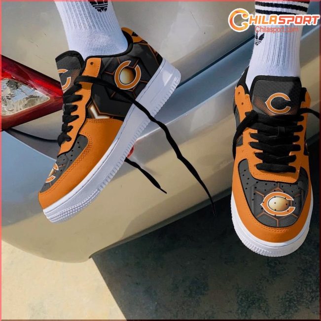 Chicago Bears Custom Design Sneakers Fans - soulcals