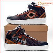 Chicago Bears High Top Sneakers Stylish Fan Gift Idea - soulcals