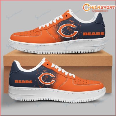 Chicago Bears NFL Air Low Top AF1 Sneakers Shoes Stylish and Comfortable Footwear for Men and Women - soulcals