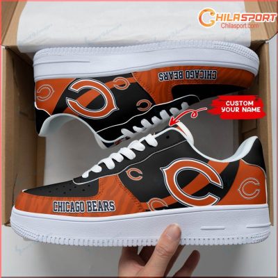 Chicago Bears NFL Air Low Top AF1 Sneakers Stylish and Comfortable Shoes for Men and Women Fans - soulcals