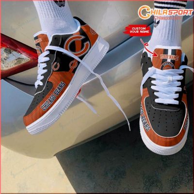 Chicago Bears NFL Air Low Top AF1 Sneakers Stylish and Comfortable Shoes for Men and Women Fans - soulcals