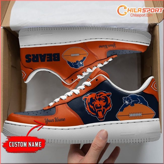 Chicago Bears NFL Air Low Top AF1 Sneakers Stylish and Comfortable Shoes for Men and Women - soulcals