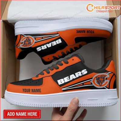 Chicago Bears NFL Air Low Top AF1 Sneakers Stylish Comfort Shoes for Men and Women Gift Ideas - soulcals