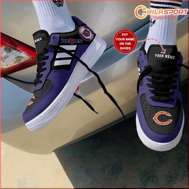 Chicago Bears NFL Air Low Top AF1 Sneakers Stylish Comfort Shoes - soulcals