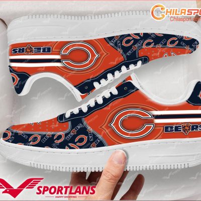 Chicago Bears NFL Air Low Top AF1 Sneakers Stylish Comfortable Shoes For Men Women - soulcals