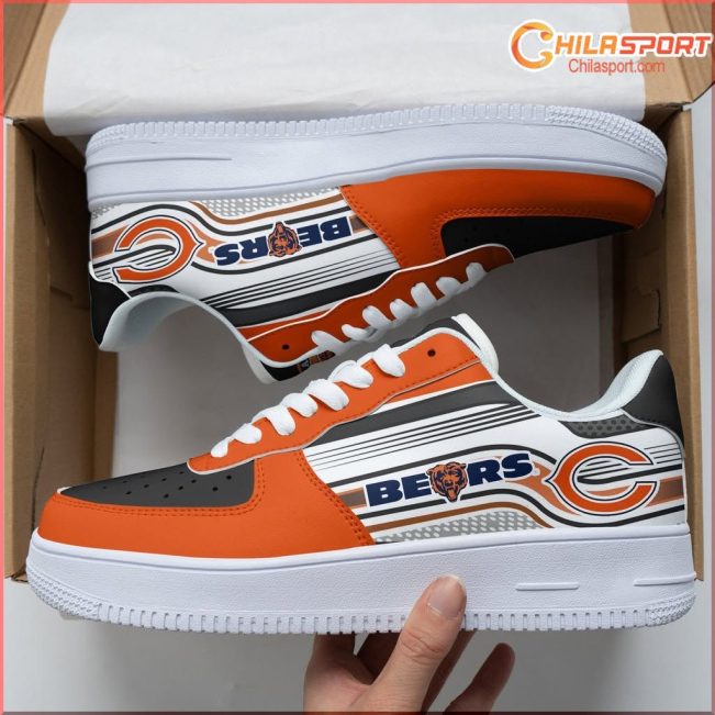 Chicago Bears NFL Air Low Top AF1 Sneakers - Stylish Fan Gear Sale For Men And Women - soulcals