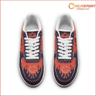 Chicago Bears NFL Air Low Top AF1 Sneakers Stylish Football Shoes for Men and Women Perfect Gift - soulcals