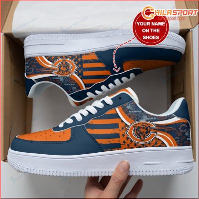 Chicago Bears NFL Air Low Top AF1 Sneakers - Stylish Gift For Men & Women - soulcals