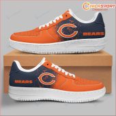 Chicago Bears NFL Air Low Top AF1 Sneakers Stylish Trendy Gift - soulcals