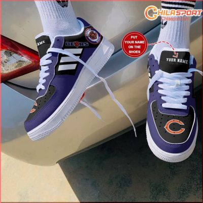 Chicago Bears NFL Air Low Top AF1 Sneakers Stylish Trendy Shoes - soulcals