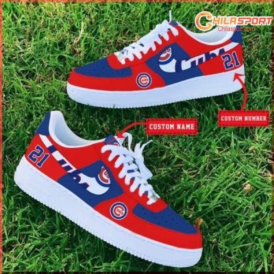 Chicago Cubs MLB Air Low Top AF1 Sneakers Stylish Shoes For Men And Women Fans - soulcals