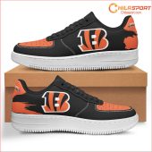 Cincinnati Bengals AF1 Shoes Stylish Fan Gear Footwear - soulcals