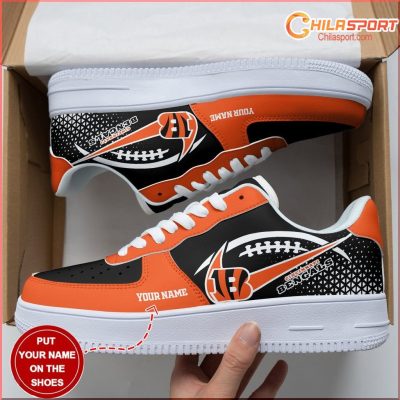 Cincinnati Bengals Air Low Top AF1 Sneakers - Stylish Fan Gear For Sale - soulcals