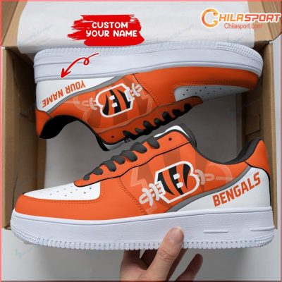 Cincinnati Bengals Air Low Top AF1 Sneakers Stylish, Trendy Gift For Fans - soulcals