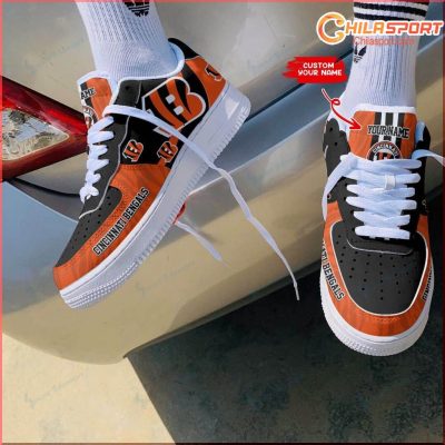 Cincinnati Bengals Air Low Top AF1 Sneakers - Stylish Trendy Gift For Men And Women - soulcals