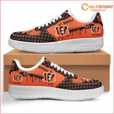 Cincinnati Bengals Air Low Top AF1 Sneakers - Stylish Trendy Gift New Arrival - soulcals