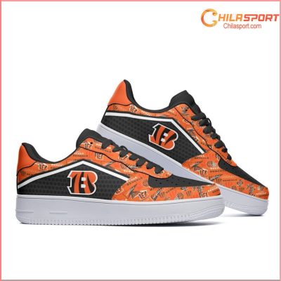 Cincinnati Bengals NFL Air Low Top AF1 Sneakers Perfect Gift for Stylish Football Fans Comfortable S - soulcals