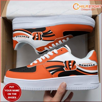 Cincinnati Bengals NFL Air Low Top AF1 Sneakers Shoes for Men and Women Fan Gear - soulcals