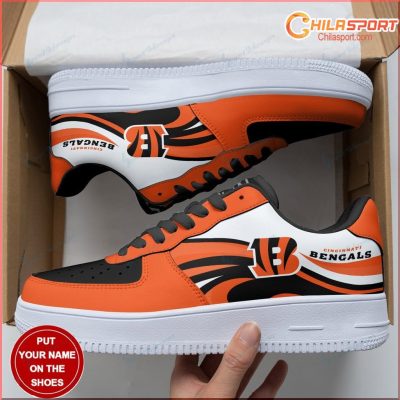 Cincinnati Bengals NFL Air Low Top AF1 Sneakers Shoes for Men and Women Fan Gear - soulcals