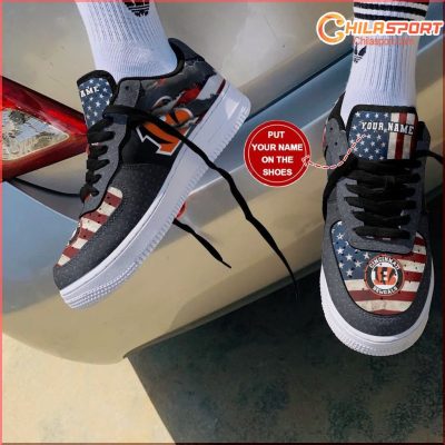 Cincinnati Bengals NFL Air Low Top AF1 Sneakers Shoes for Stylish Fans Gift Ideas - soulcals
