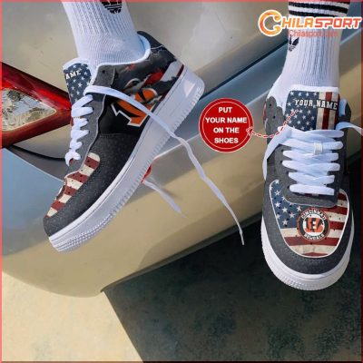 Cincinnati Bengals NFL Air Low Top AF1 Sneakers Shoes for Stylish Fans Gift Ideas - soulcals