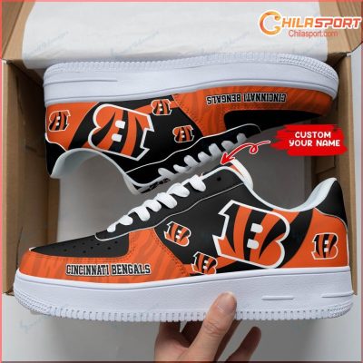 Cincinnati Bengals NFL Air Low Top AF1 Sneakers Shoes For Stylish Men and Women Comfortable Footwear - soulcals