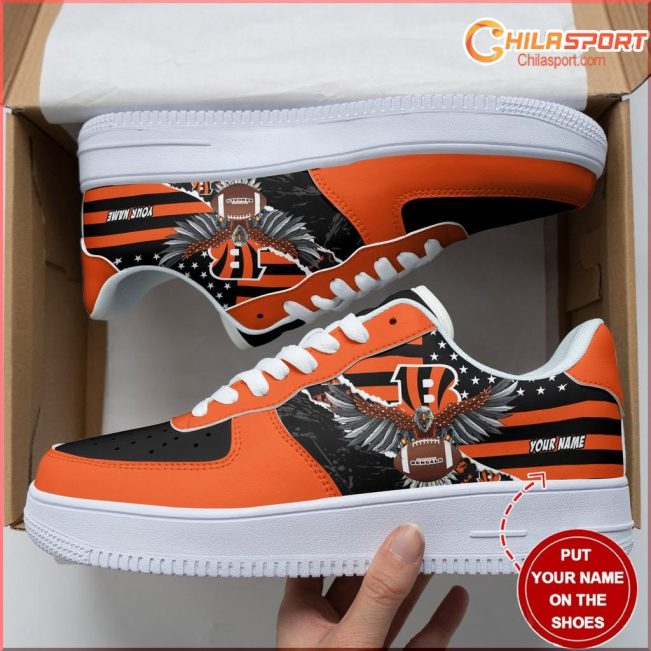 Cincinnati Bengals NFL Air Low Top AF1 Sneakers Shoes Perfect Gift for Stylish Men and Women - soulcals