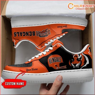Cincinnati Bengals NFL Air Low Top AF1 Sneakers Shoes Perfect Stylish Comfort Gift for Fans - soulcals