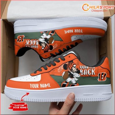 Cincinnati Bengals NFL Air Low Top AF1 Sneakers Shoes Stylish Comfort Gift For Men And Women - soulcals