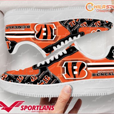 Cincinnati Bengals NFL Air Low Top AF1 Sneakers Stylish Comfort Shoes For Men and Women - soulcals